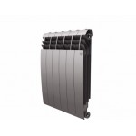 Радиатор биметаллический секционный Royal Thermo BiLiner Silver Satin 500 - 6 секции (RTBSS50006)